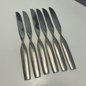 Sasaki double helix dinner knives